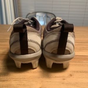 Grey Softball Cleats
